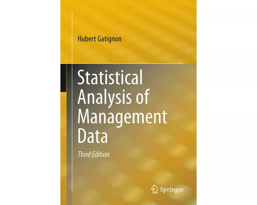 Statistical Analysis of Management Data