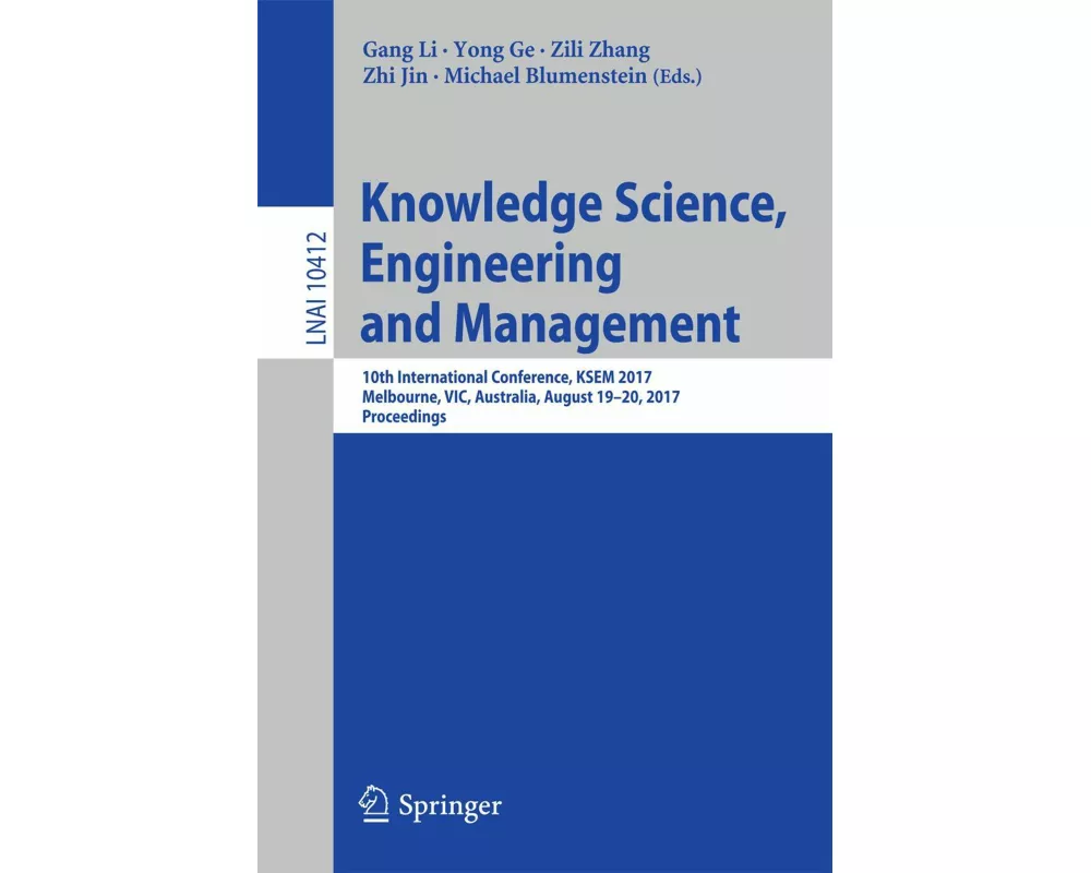 Knowledge Science, Engineering and Management