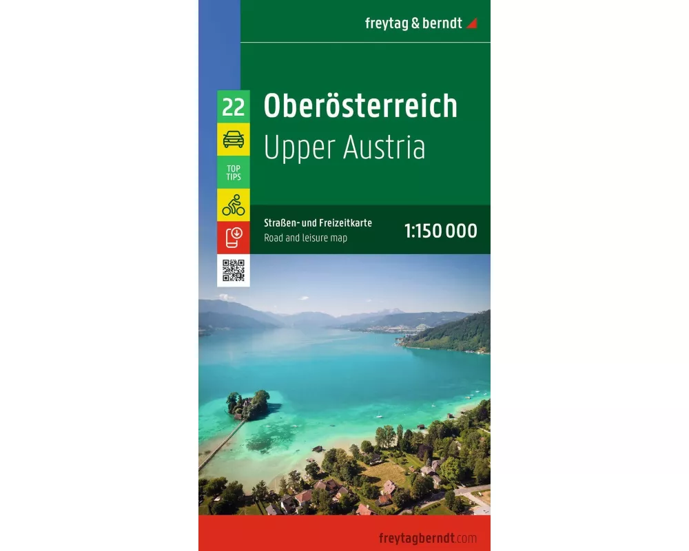 freytag & berndt Straßenkarte Oberösterreich 1:150.000