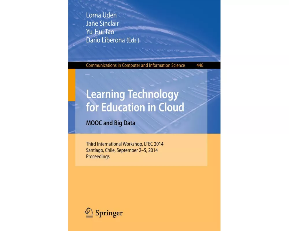 Learning Technology for Education in Cloud - MOOC and Big Data