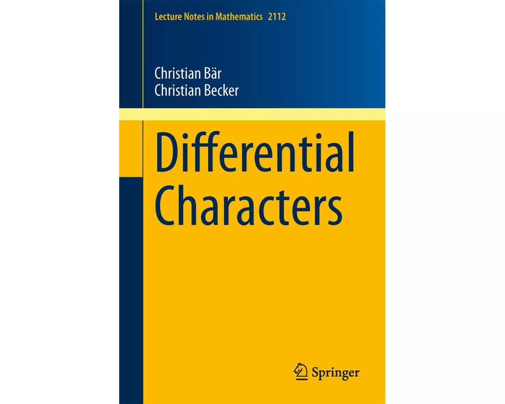 Differential Characters