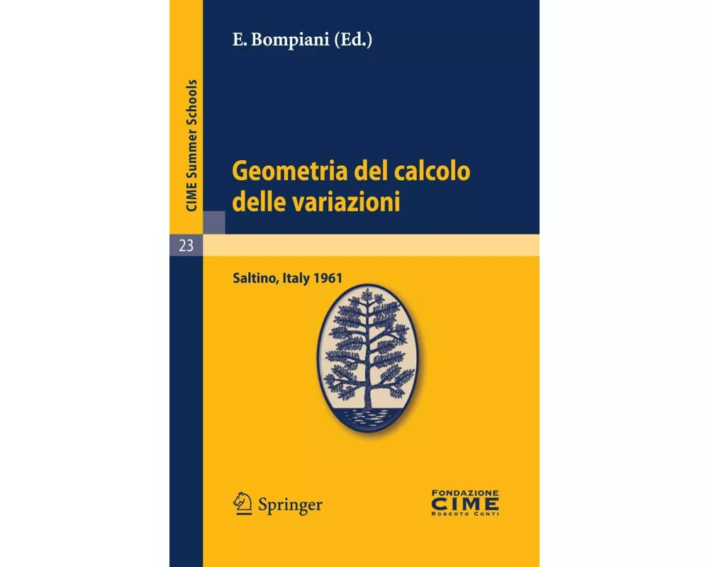 Geometria del calcolo delle variazioni