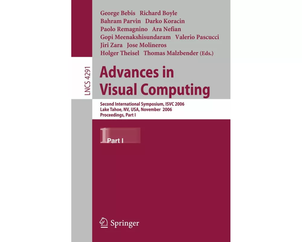 Advances in Visual Computing
