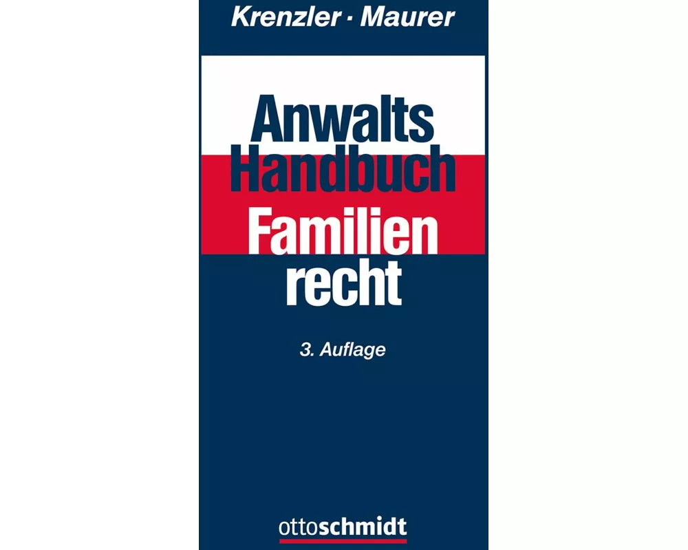 Anwalts-Handbuch Familienrecht