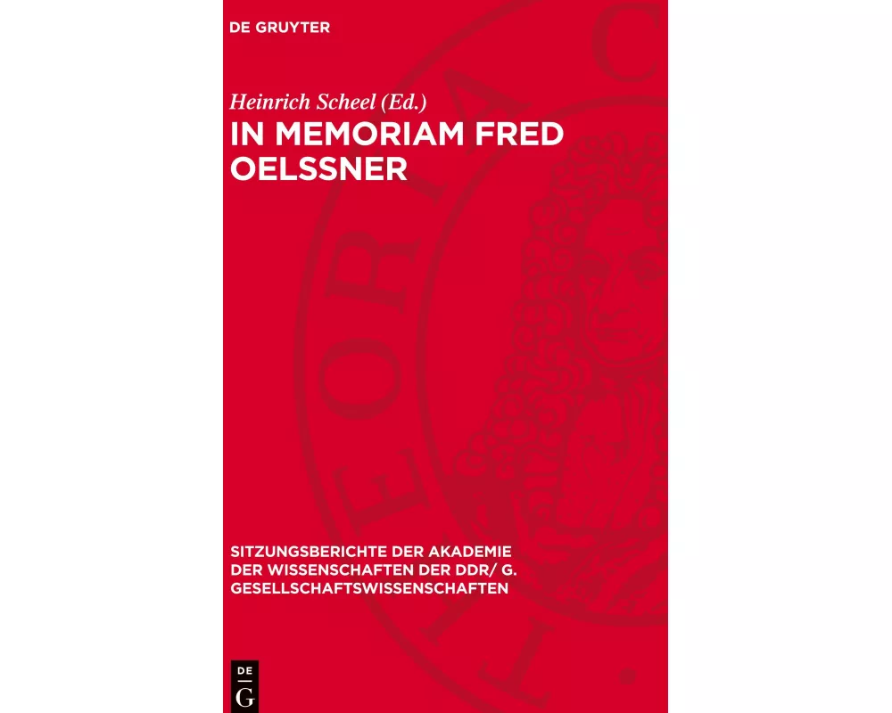 In memoriam Fred Oelßner