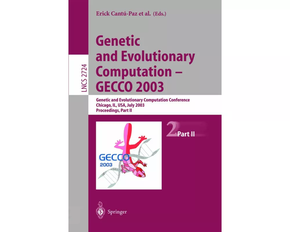 Genetic and Evolutionary Computation — GECCO 2003