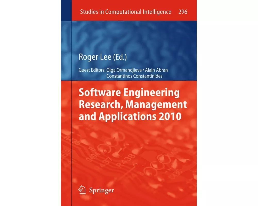 Software Engineering Research, Management and Applications 2010