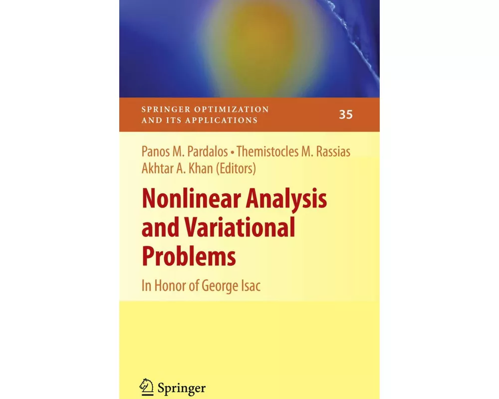 Nonlinear Analysis and Variational Problems