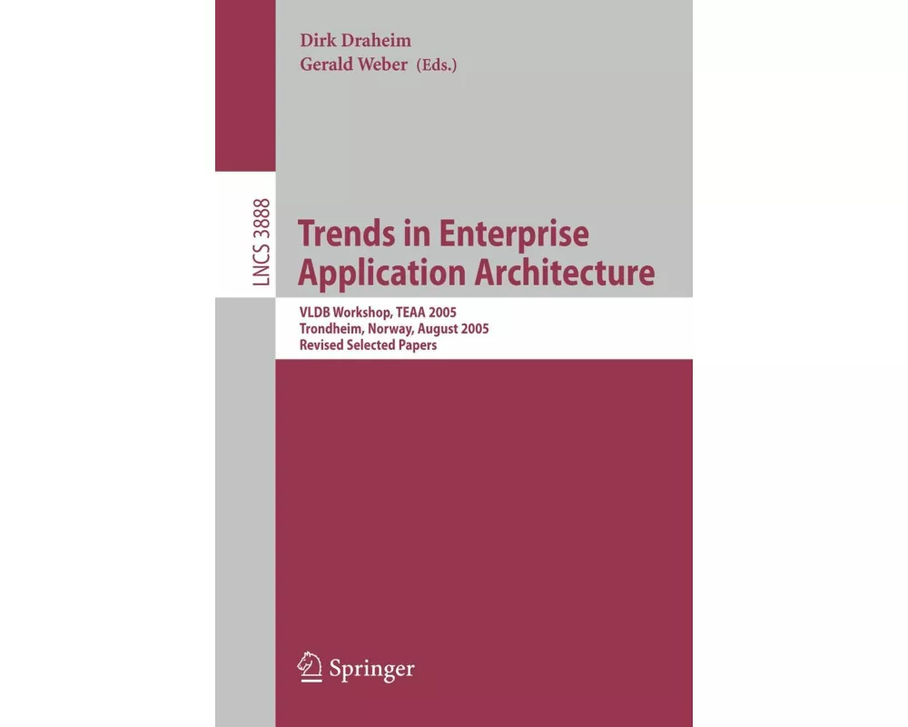 Trends in Enterprise Application Architecture