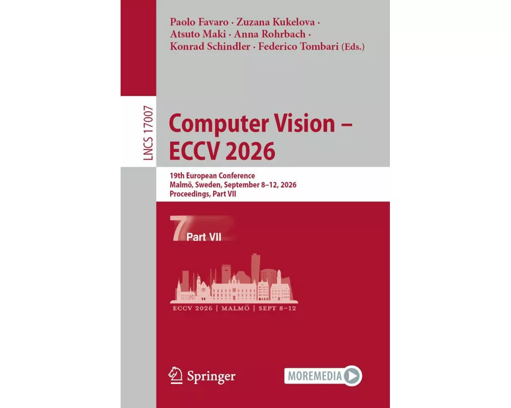 Computer Vision – ECCV 2026