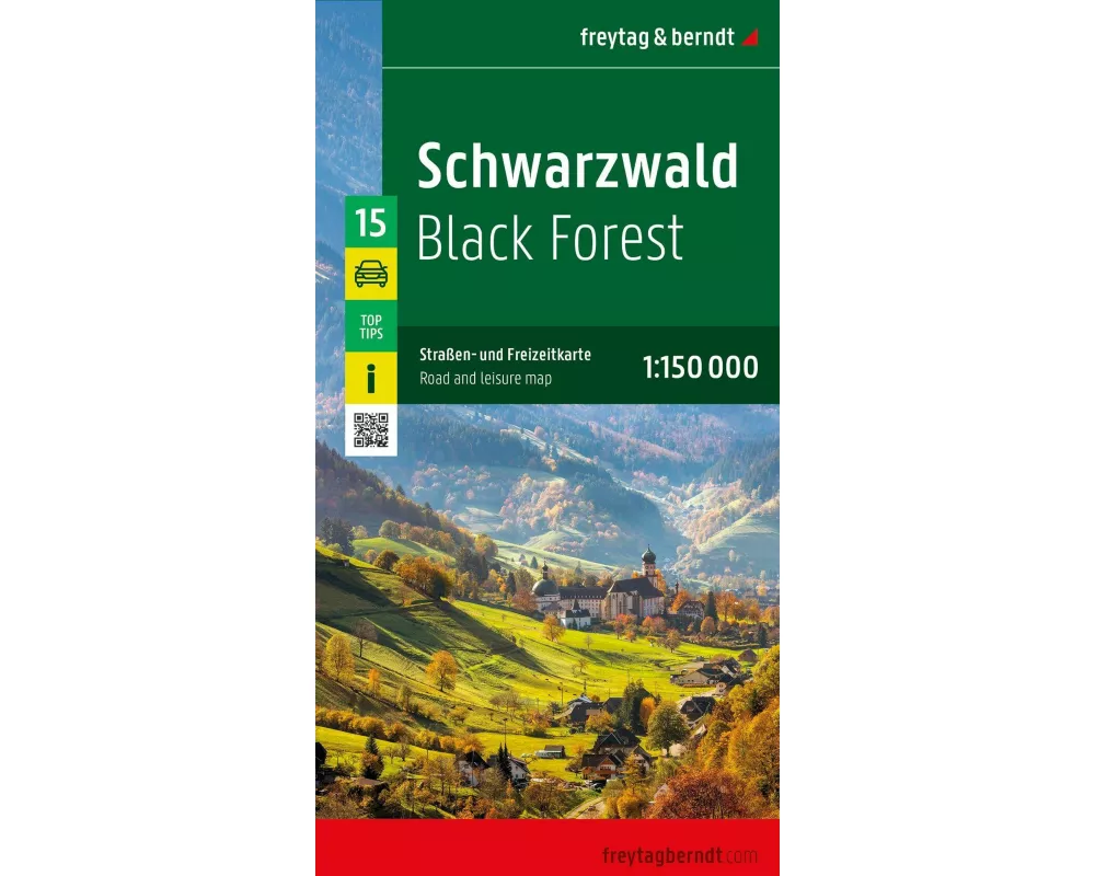 freytag & berndt Straßenkarte Schwarzwald 1:150.000
