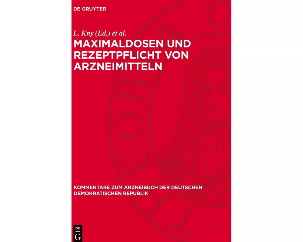Maximaldosen und Rezeptpflicht von Arzneimitteln