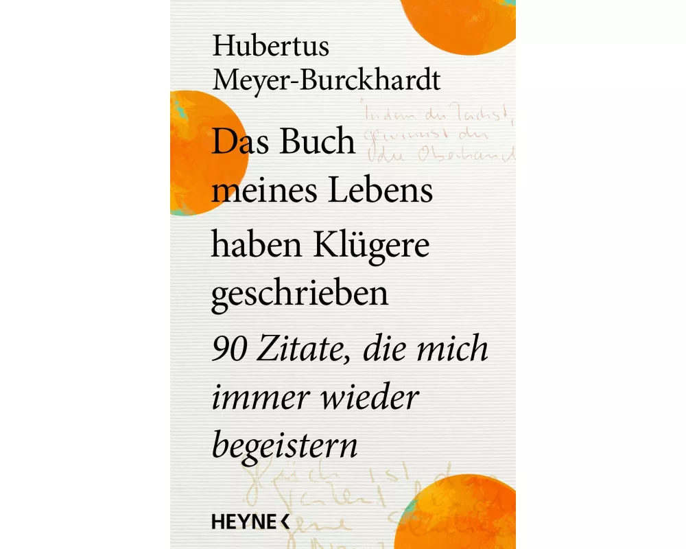 Das Buch meines Lebens haben Klügere geschrieben