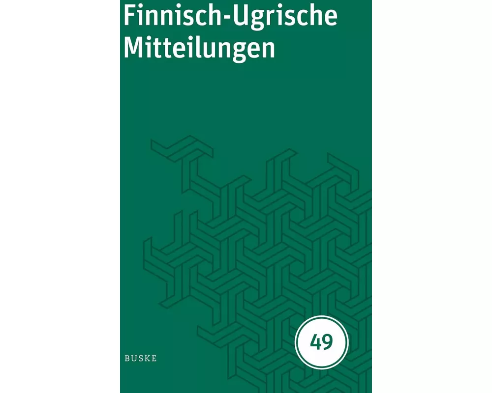 Finnisch-Ugrische Mitteilungen 49