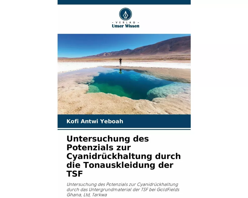 Untersuchung des Potenzials zur Cyanidrückhaltung durch die Tonauskleidung der TSF