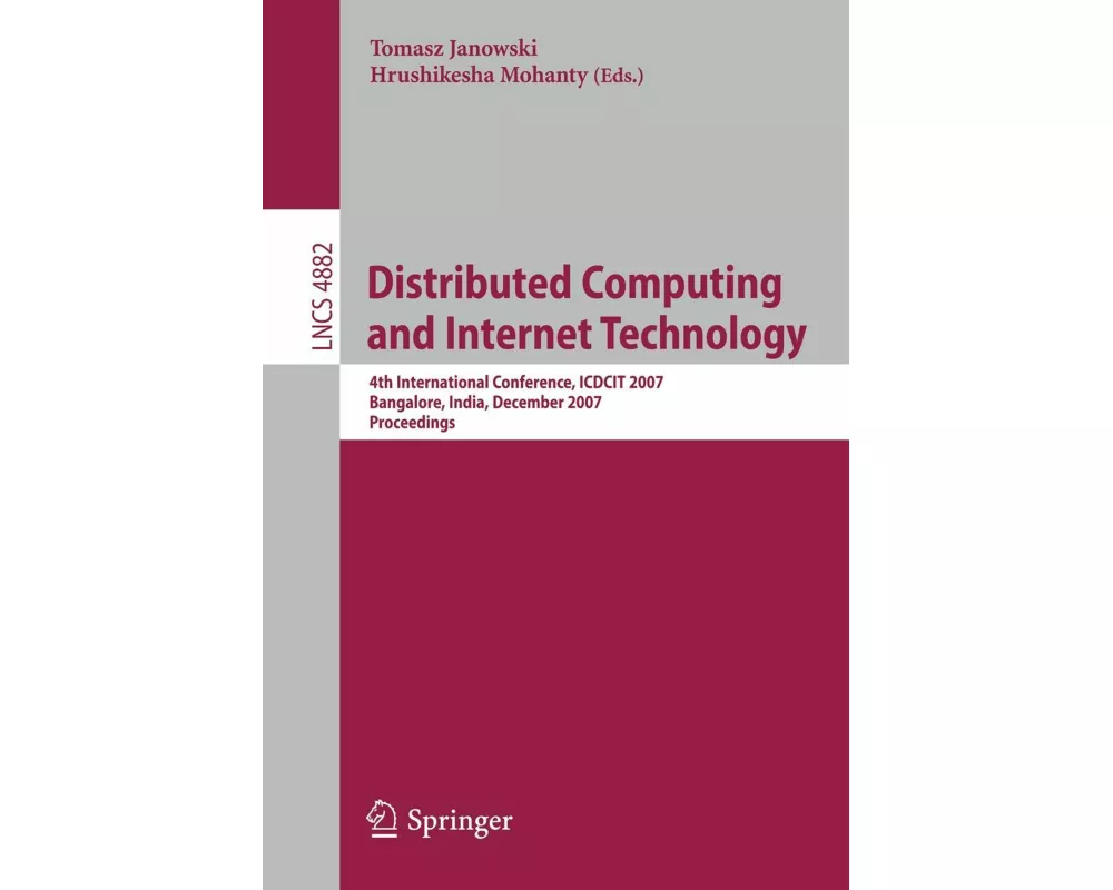 Distributed Computing and Internet Technology