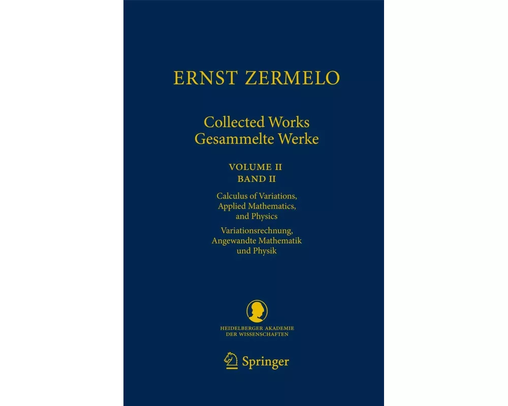Ernst Zermelo - Collected Works/Gesammelte Werke II