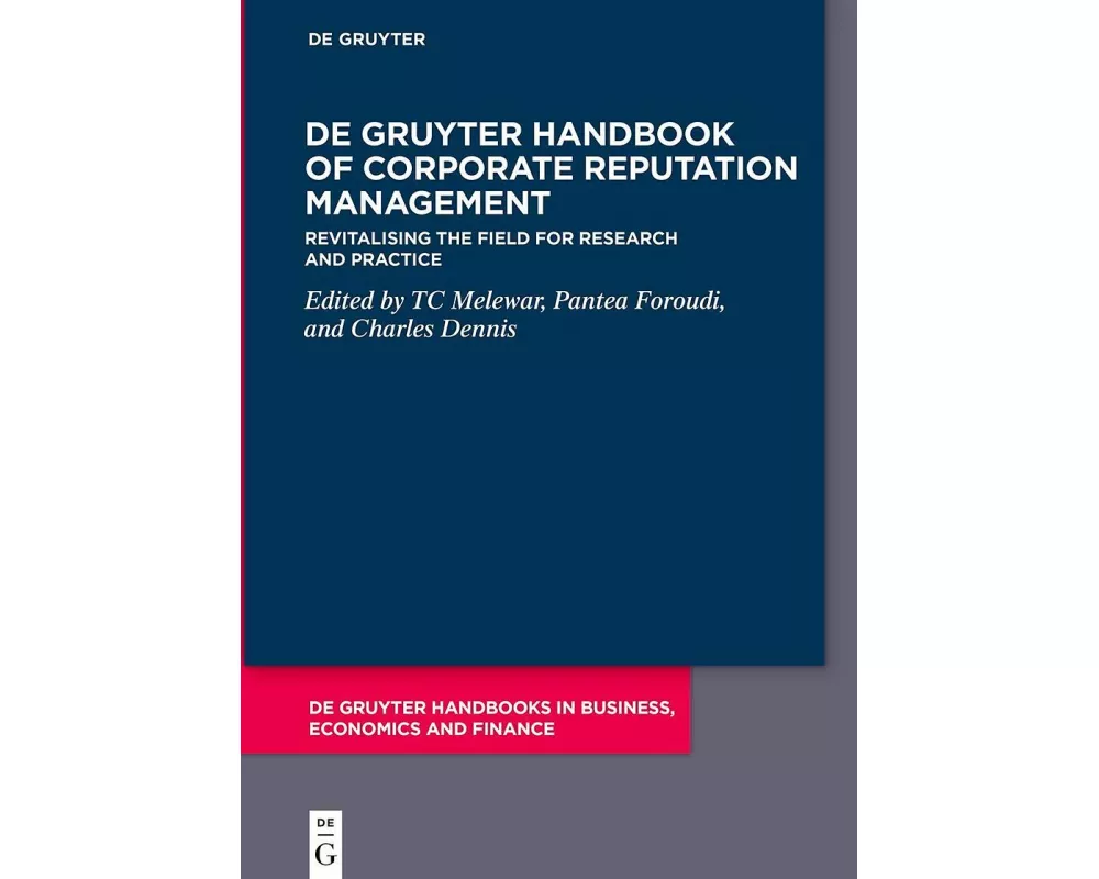 De Gruyter Handbook of Corporate Reputation Management