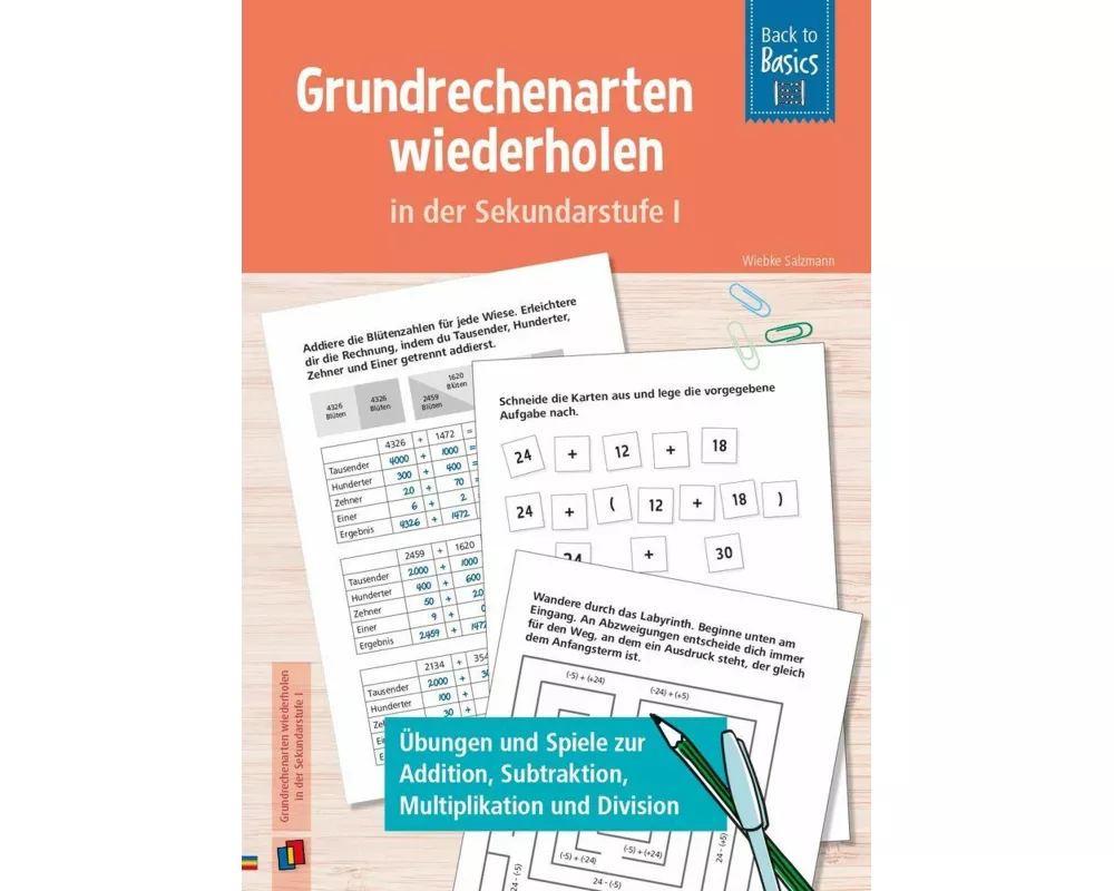 Grundrechenarten wiederholen in der Sekundarstufe I