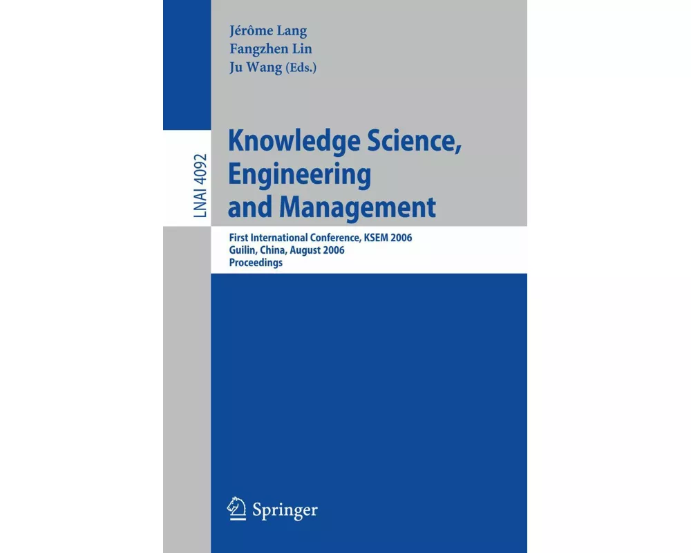 Knowledge Science, Engineering and Management