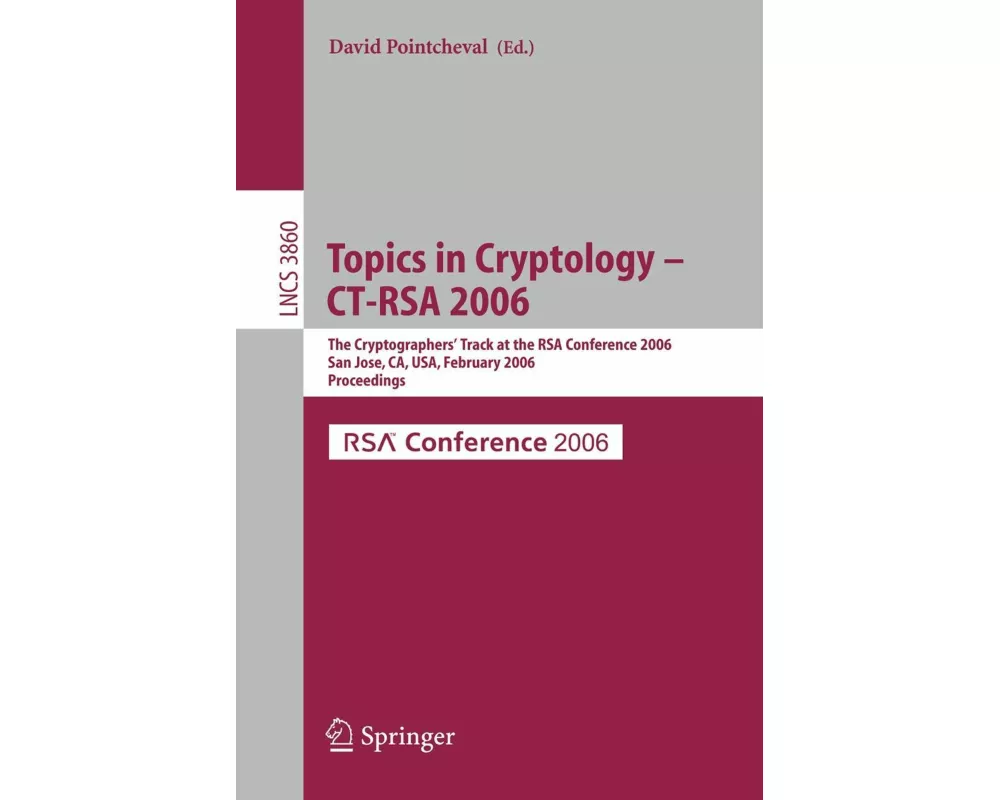 Topics in Cryptology -- CT-RSA 2006