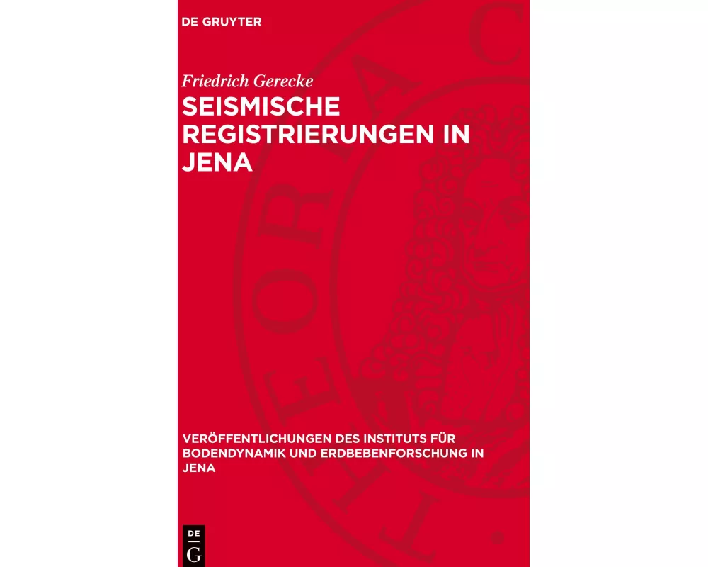 Seismische Registrierungen in Jena