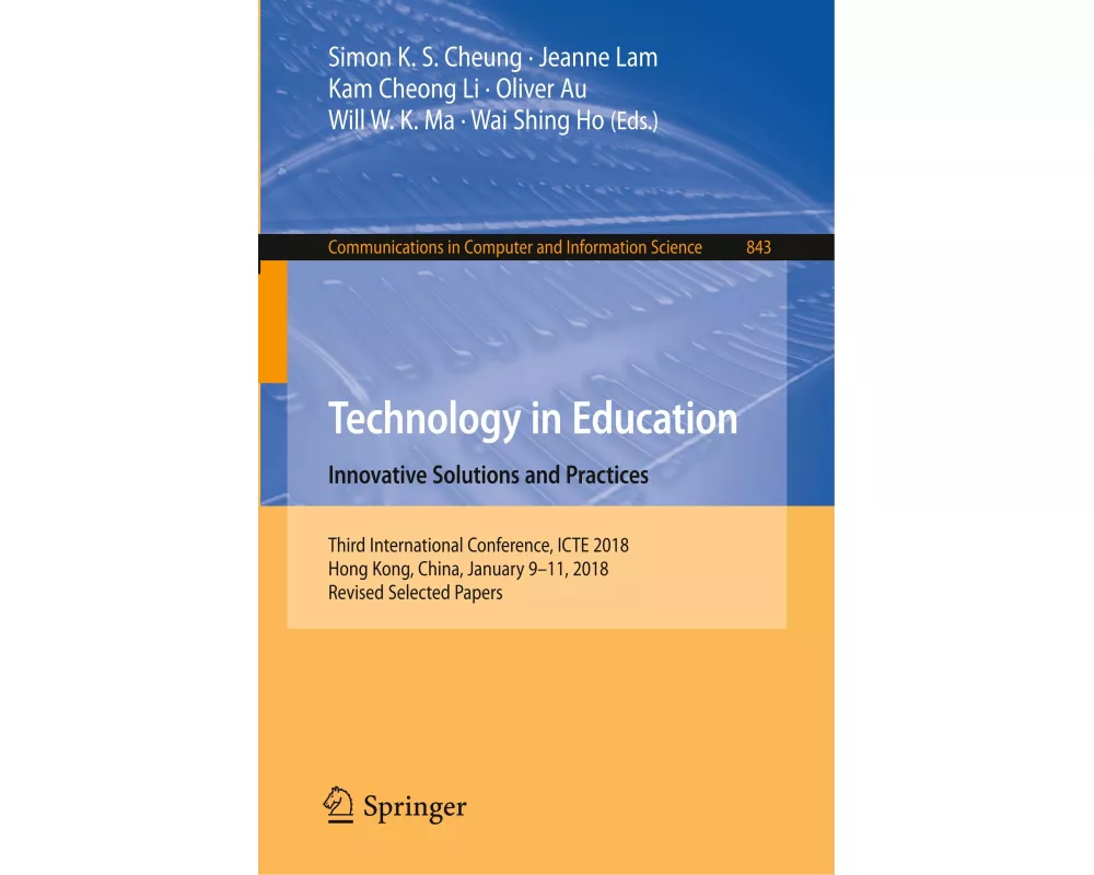 Technology in Education. Innovative Solutions and Practices