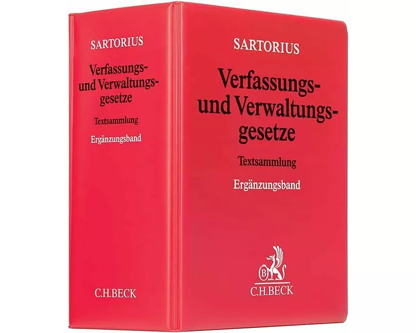 Verfassungs- und Verwaltungsgesetze Ergänzungsband