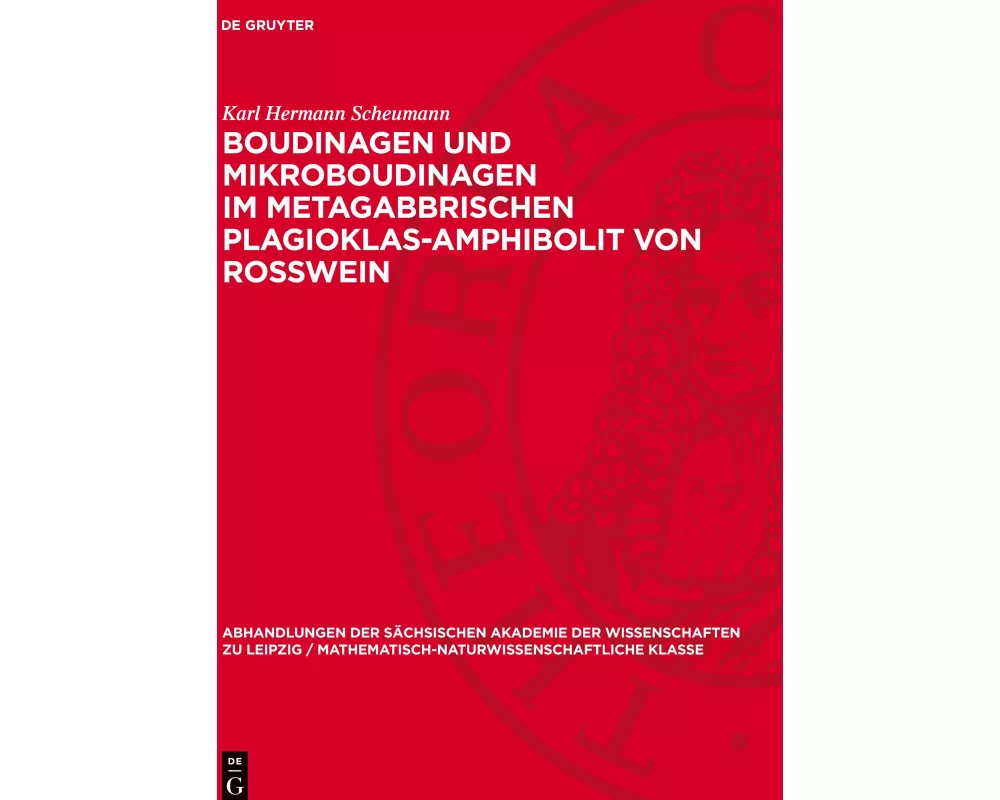 Boudinagen und Mikroboudinagen im metagabbrischen Plagioklas-Amphibolit von Rosswein