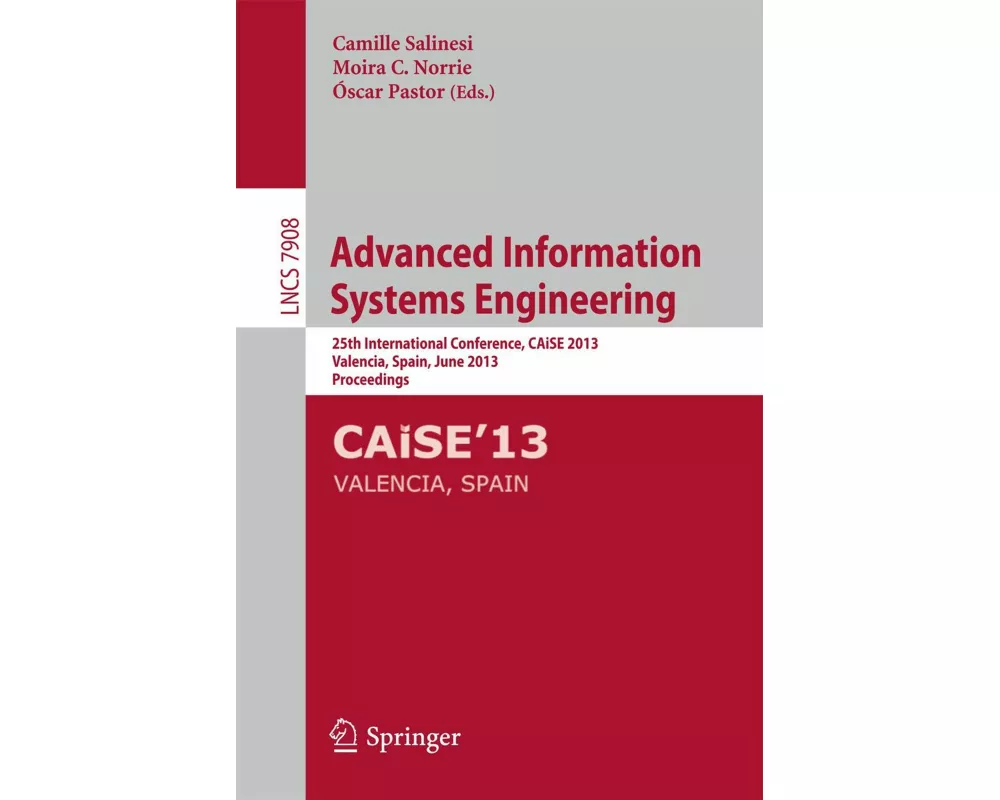 Advanced Information Systems Engineering