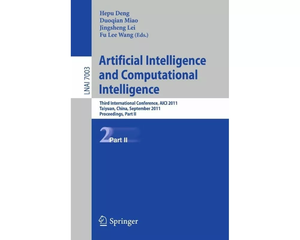 Artificial Intelligence and Computational Intelligence