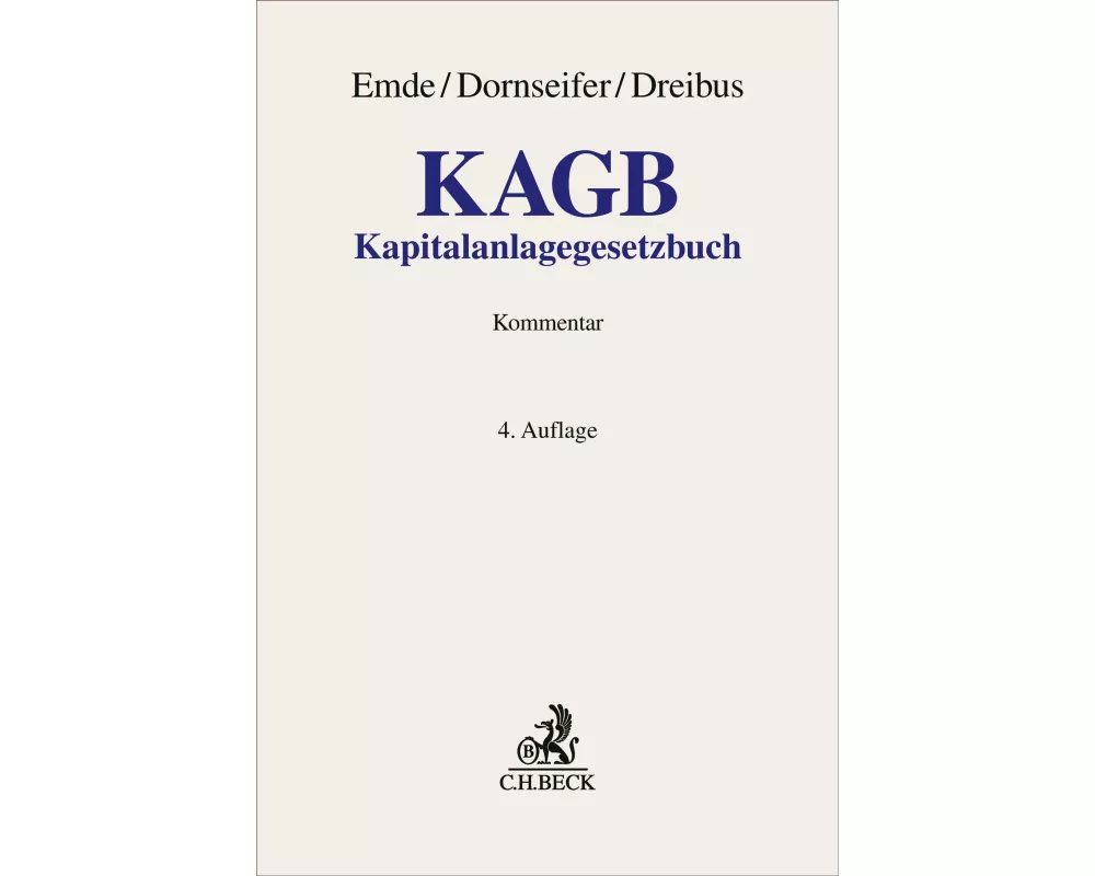 Kapitalanlagegesetzbuch. KAGB