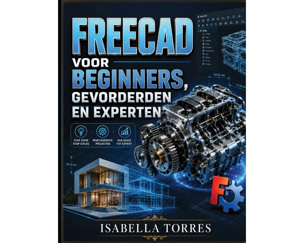 Freecad Voor Beginners, Gevorderden En Experten