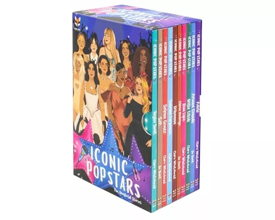 Iconic Popstars; 10-Book Set