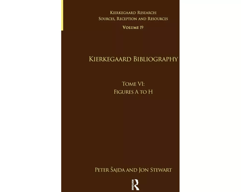 Volume 19, Tome VI: Kierkegaard Bibliography