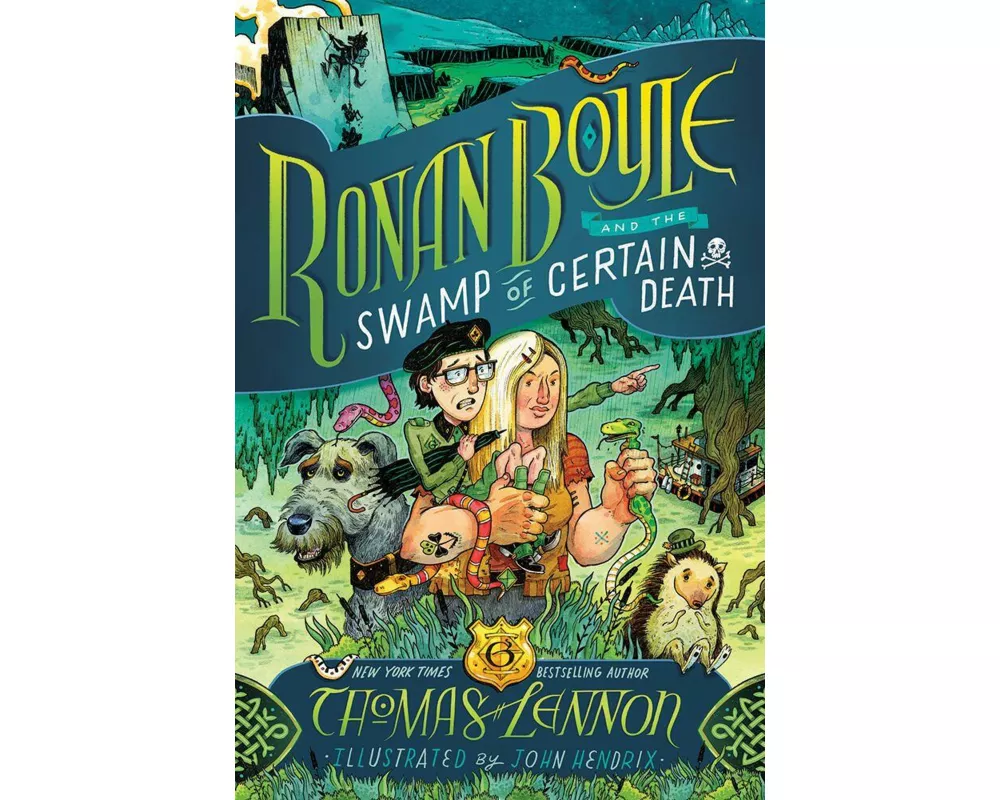 Ronan Boyle and the Swamp of Certain Death (Ronan Boyle #2)