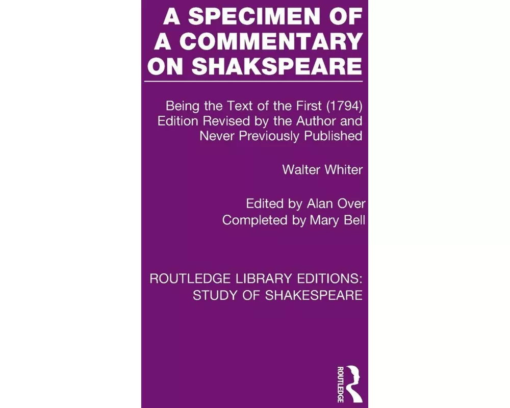 A Specimen of a Commentary on Shakspeare