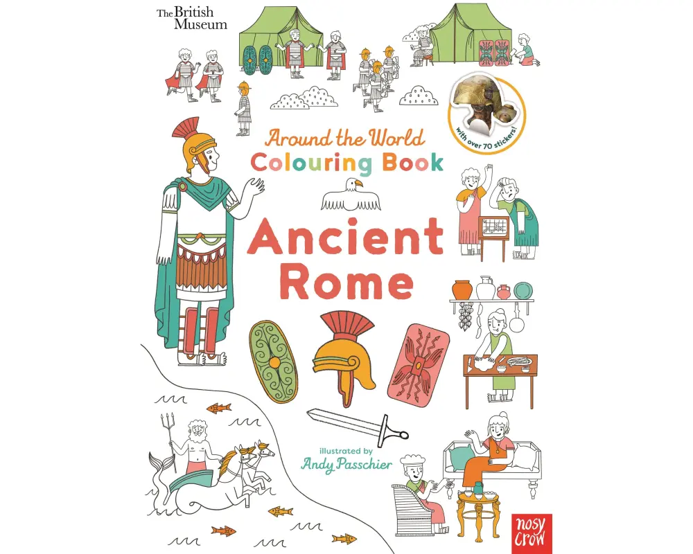 British Museum: Around the World Colouring: Ancient Rome