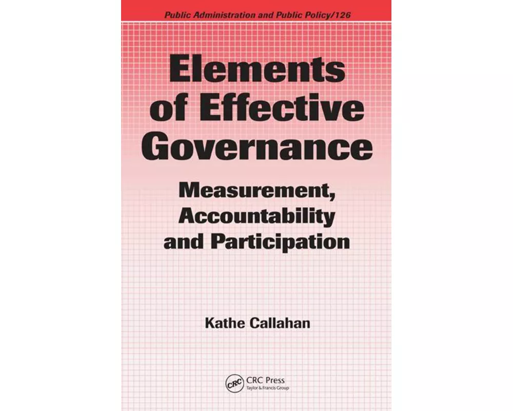 Elements of Effective Governance