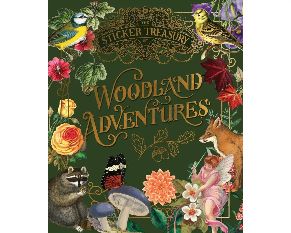The Sticker Treasury of Woodland Adventures