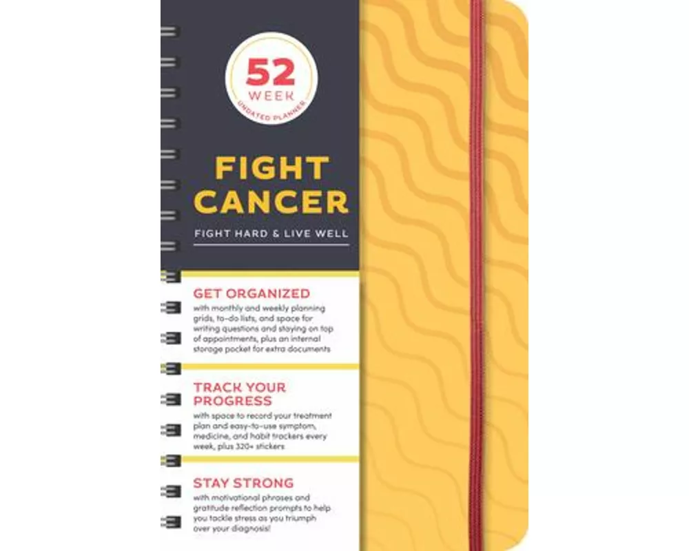 Fight Cancer Undated Planner