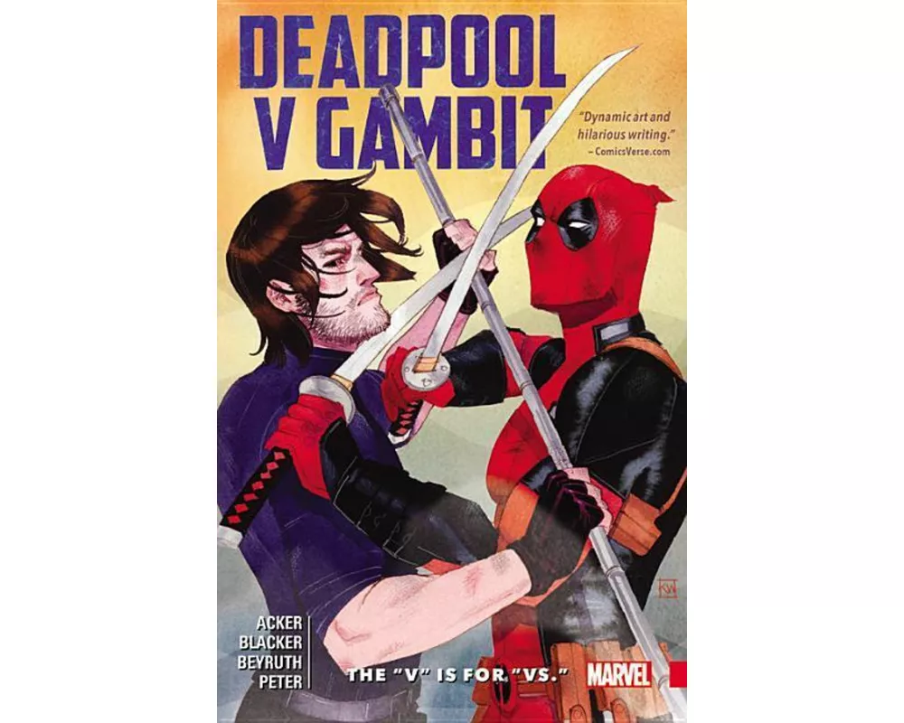 Deadpool vs. Gambit: The 'V' is for 'VS.'