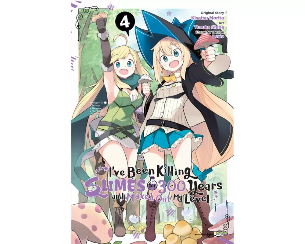 I've Been Killing Slimes for 300 Years and Maxed Out My Level, Vol. 4 (manga)
