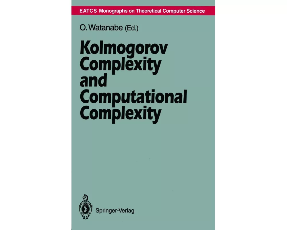 Kolmogorov Complexity and Computational Complexity
