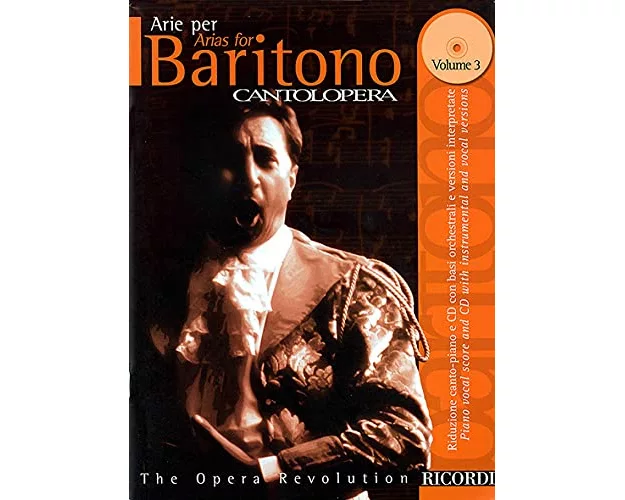 Cantolopera: Arias for Baritone - Volume 3