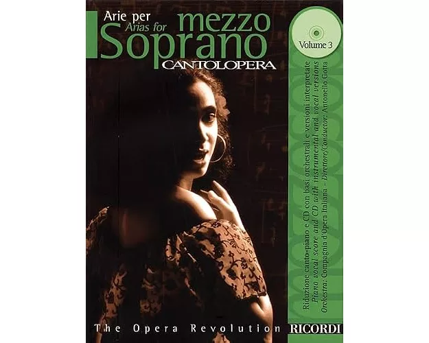 Cantolopera: Arias for Mezzo-Soprano Volume 3