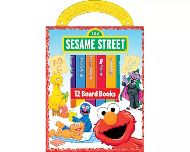 Sesame Street: 12 Board Books