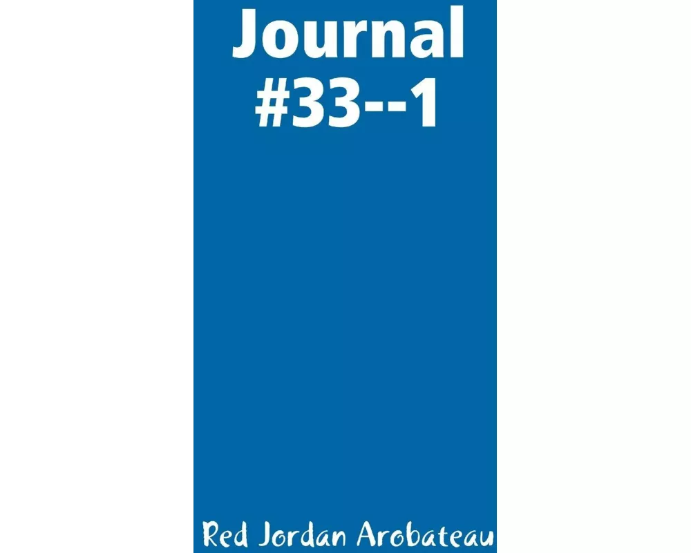 Journal #33--1