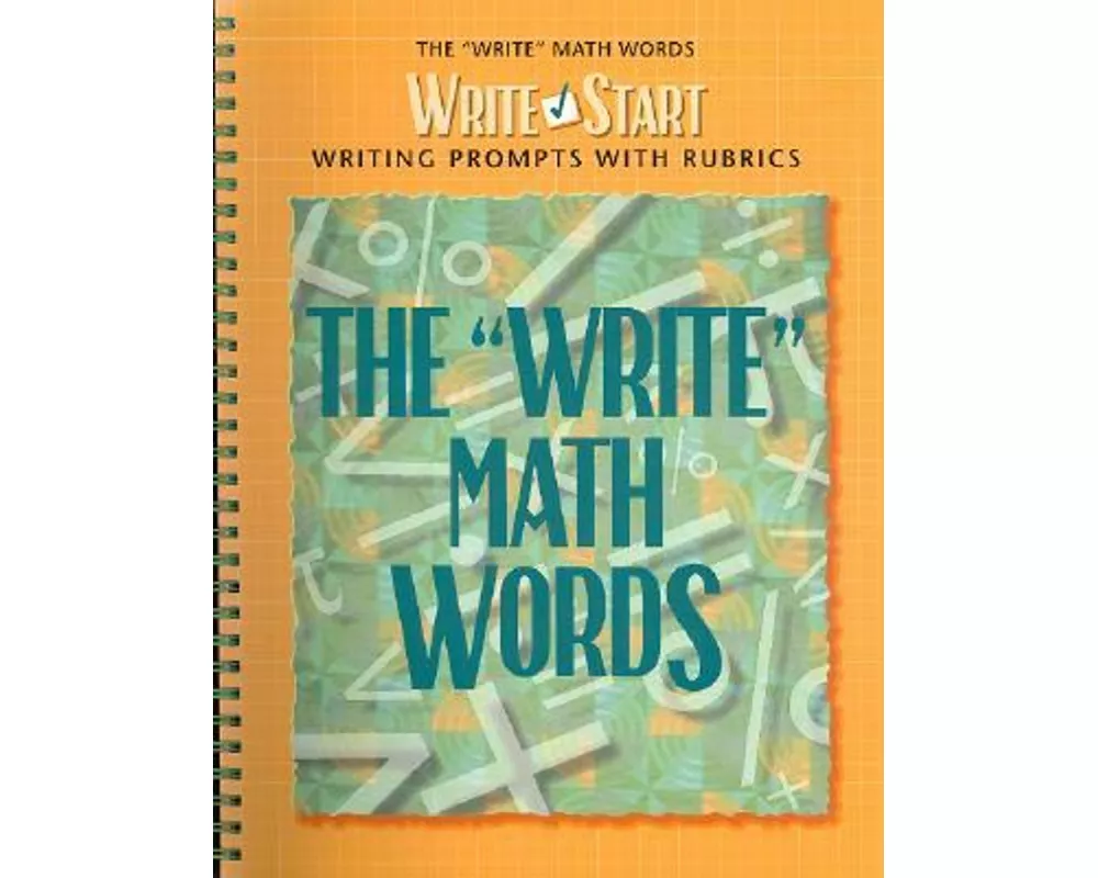 The "Write" Math Words