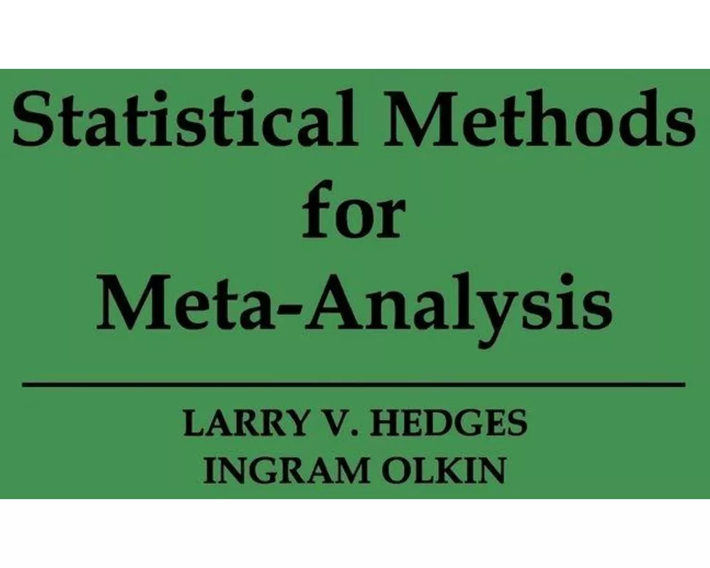 Statistical Methods for Meta-Analysis